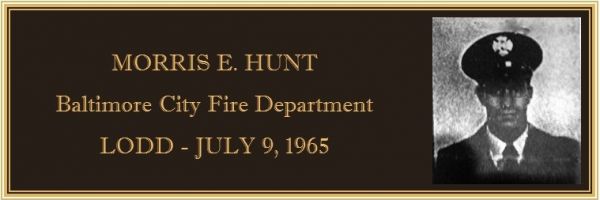 HUNT, Morris E.