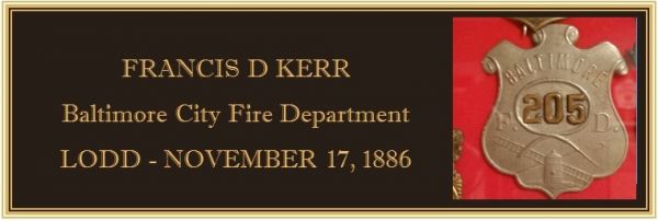 KERR, Francis D.