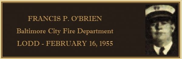 O'BRIEN, Francis P.