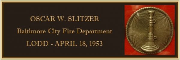 SLITZER, Oscar W.