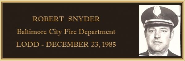 SNYDER, Robert