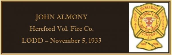 ALMONY, John