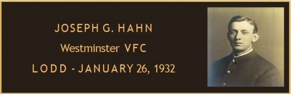 HAHN, Joseph G.