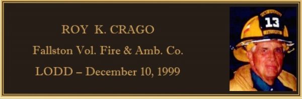 CRAGO, Roy K.