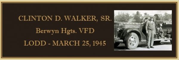 WALKER SR, Clinton D.