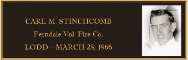 STINCHCOMB, Carl M.