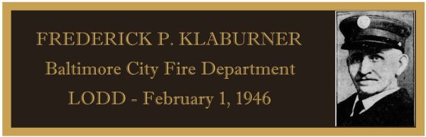 KLABURNER, Frederick P.