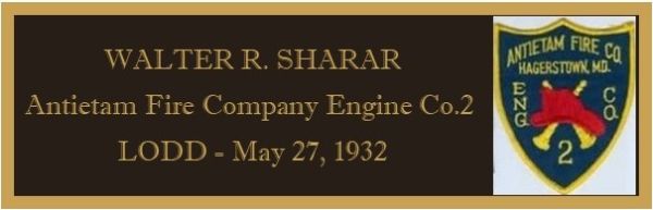 SHARAR, Walter R.