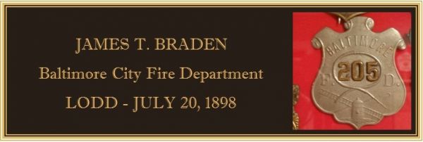 BRADEN, James T.