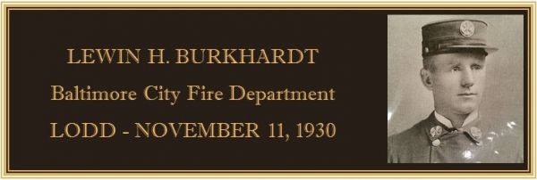 BURKHARDT, Lewin H.