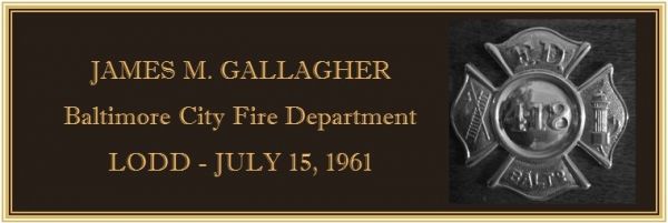 GALLAGHER, James M.